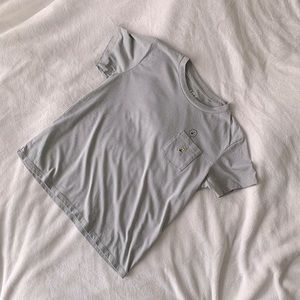 Uniqlo x Peanuts Grey Pocket Shirt